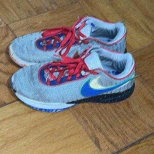 Lebron basketball shoes worn outside only twice ( u can clean easily)